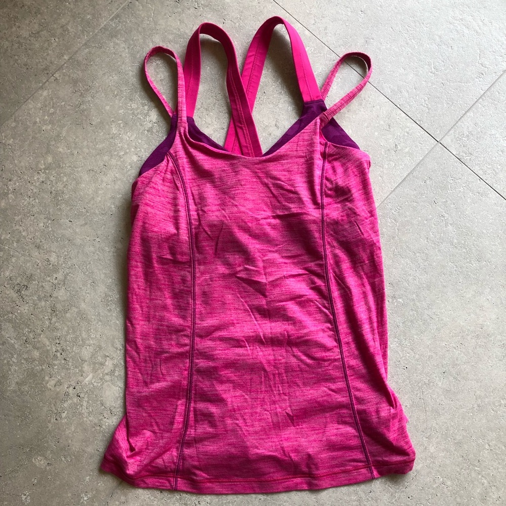 Lululemon run for gold tank size 6